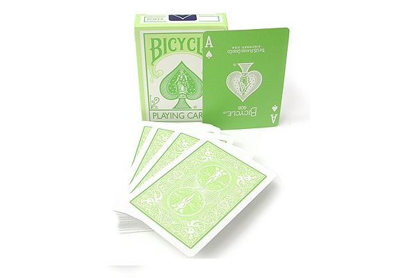 Карты для покера Bicycle Playing Cards (зеленые)