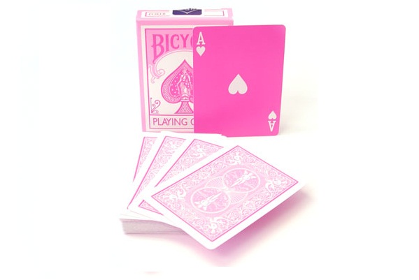 Карты для покера Bicycle Playing Cards (розовые)
